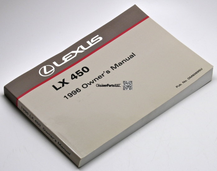 1 Owners Manual for Land Cruiser 1981-2007 Various