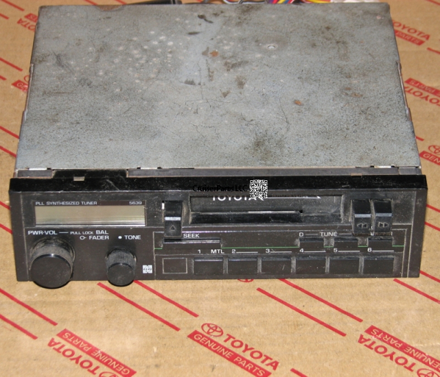 Toyota CW-LS076F Radio AM FM Cassette