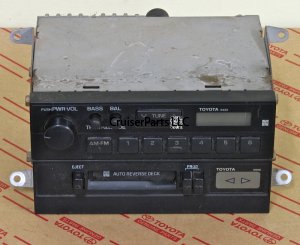 Toyota Radio Model 5433 AM FM Cassette 88-90