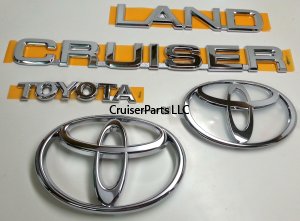 100 Series Emblem Kit for 1/98-8/02 100 Series Cruisers