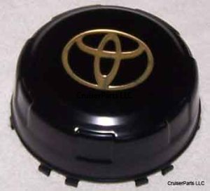 Center Hub Cap For Rear Wheel 91-92 Steel 15" Rim