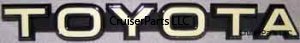 Front TOYOTA grille emblem 9/73-1978