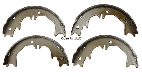 Parking Brake Shoes for 1998-2007 100 and LX470
