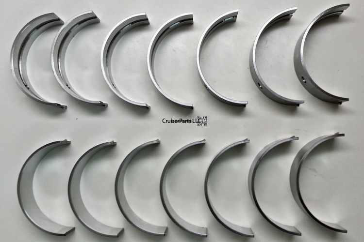 Crankshaft Main Bearing Set 1HZ 1PZ 1HD-T .50