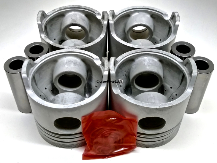 Piston With Pins for 80-84 3B Diesel Engines