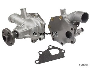 Water pump 2F w/o oil cooler & no fan clutch 75-87