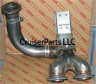 Exhaust Y pipe cat to muffler 1993 1994
