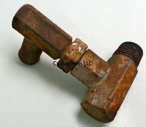 2F Engine Heater Hose Connector to Head 9/73-1984 40/55 Series