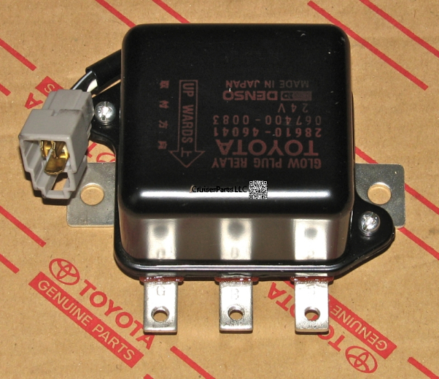 Glow Plug Relay B, 2B, 3B, H 24V