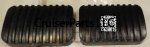 Brake & Clutch Pedal Pads Set Early-1978 40 & 55 Series