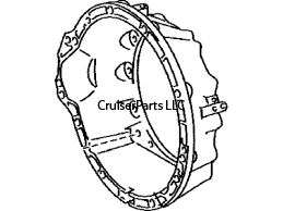 (image for) FJ62 Automatic Transmission Bell Housing 88-90 - Used