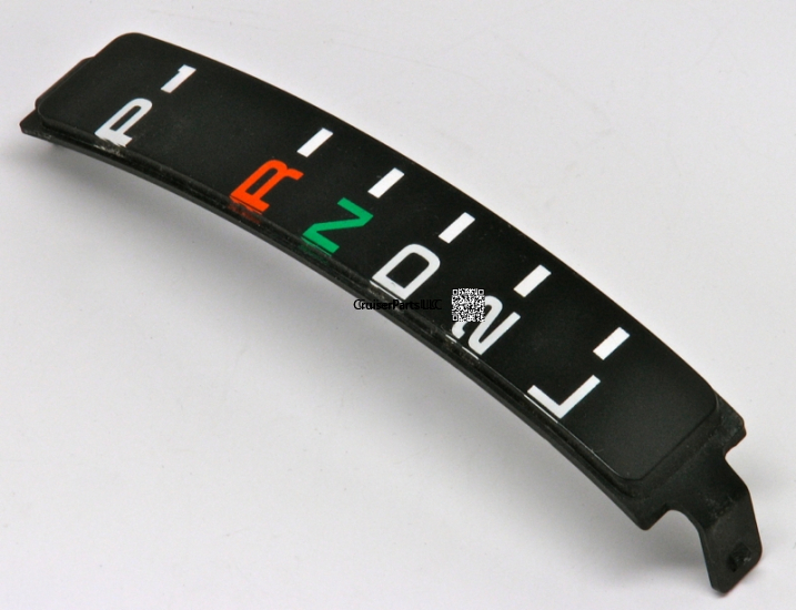 Shift Position Indicator Plate 95-97