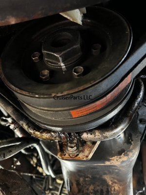 3 Groove Harmonic Balancer Pulley F 2F & 3F