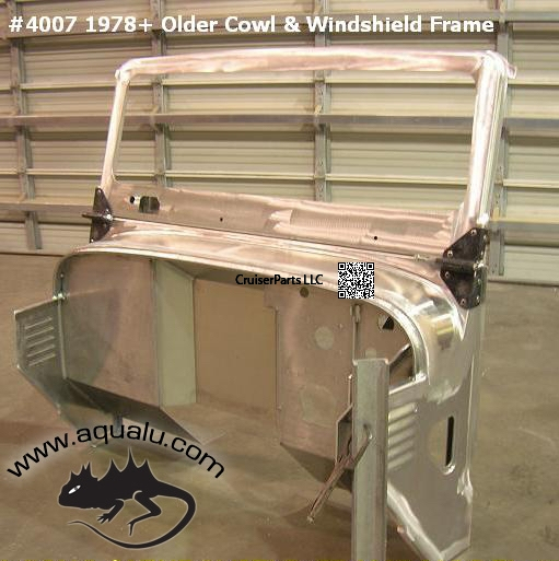 1978 and Older Front Cowl / Windshield Frame (LHD)