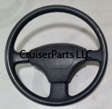 Black Vinyl Steering Wheel for 91-94 80 Series