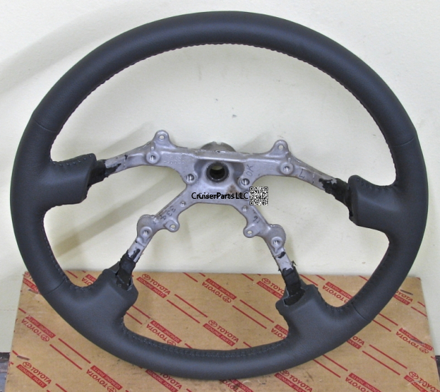 Gray Leather Steering Wheel 95-97