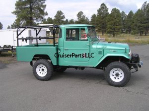 FJ45 Short Box - 1965 and Newer (Excluding Tailgate)