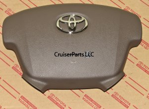 m♪ Steering Wheel Center Pad Oak Trim 01/2007 - newer [45130-60480-E0