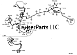 (image for) Rear Left Axle Brake Line FJ62
