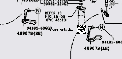 LINK SUB-ASSY, HEIGHT CONTROL SENSOR, FRONT