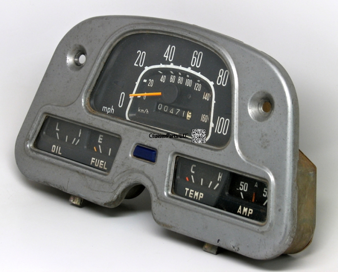 FJ40 Gauge Cluster With Speedometer Head - 79-85