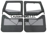 Bestop 2 Piece Door For Supertop Black Denim FJ40