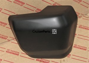 Bumper end cap LEFT Rear 81-90 60 series