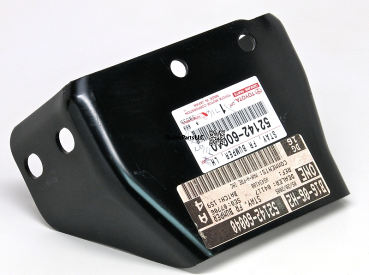 Modal Additional Images for Front Left Bumper Bracket 1988 1990 FJ62 Land Cruiser