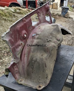 Front Right Inner Fender Well for 91-97 80 series