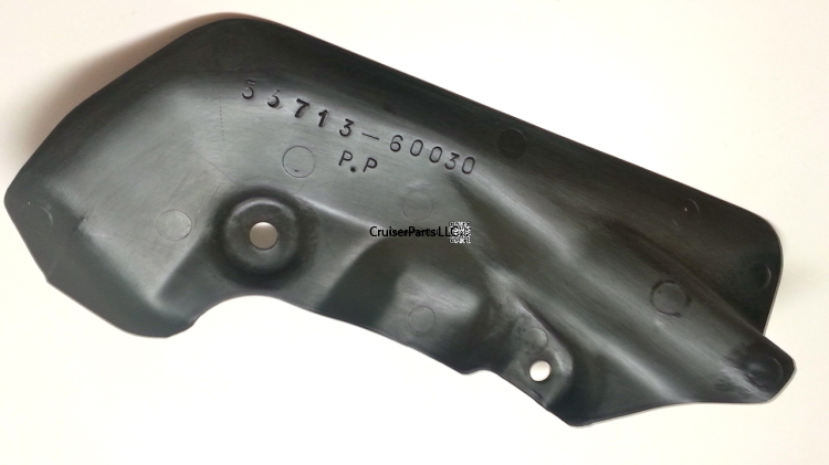 Right Front Inner Wheel Well Splash Guard- 1/90 to Now 70 Series