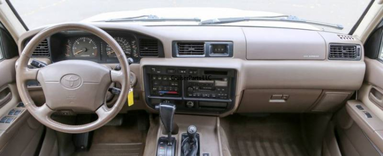 (image for) Dash Pad instrument panel Brown 1995-1997 Land Cruiser & LX450