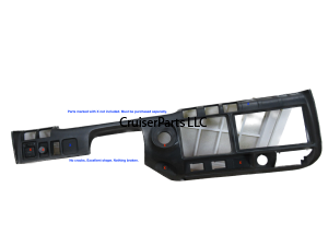 Center Inst. Cluster Finish Panel for 90-94 FJ80 and FZJ80