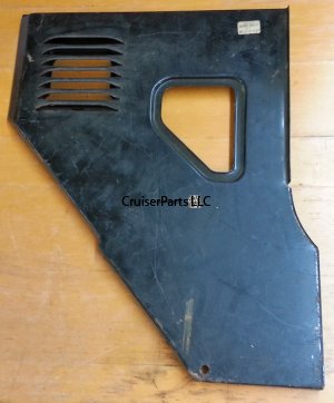 (image for) LH Cowl Side Panel for Early-78 FJ40