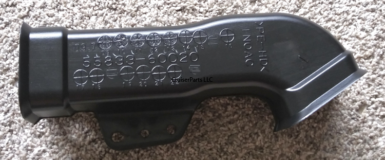 Instrument Panel Vent Connector No.1 2007-Current 70 Series