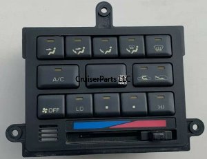 A/C Heater Control Unit in Dash 91-97 - Used