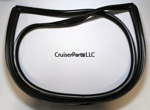 Windshield Rubber Weatherstrip for 90-97 80 series w/chrome