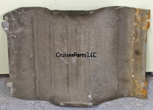 Main Muffler Heat Shield Middle #3 81-90 60 Series Used