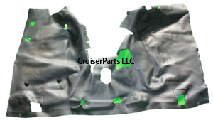 Front Floor Mat Gray 2007-Current 79 Series LHD