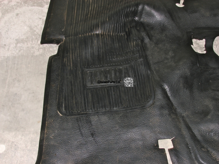 Front Floor Mat With Slight PTO Hole Damage 75-78