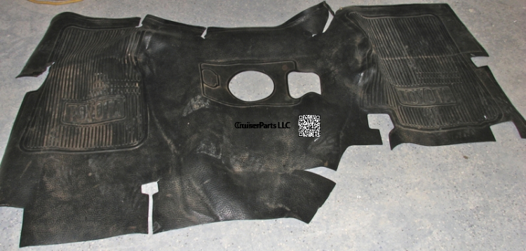 Front Floor Mat For FJ55 With 4-Speed 75-78