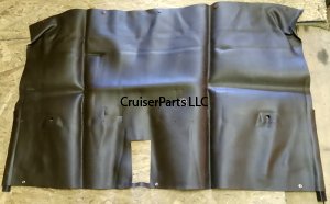 Rear Floor Mat (Sepia Brown)