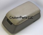 Raised Lid Leather Center Console Top Compartment 80 Series