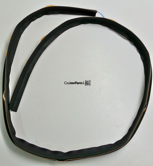 Rear Door Fender Flare Seal White 1991-1997