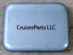 White Tire Carrier Access Cover 98-02 100 and LX470