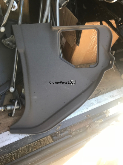 Left Cowl Side Trim for 79 Series Cruisers Gray