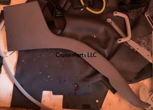 C Pillar Lower Side Garnish Panel Gray 75 76 77 78 79 series