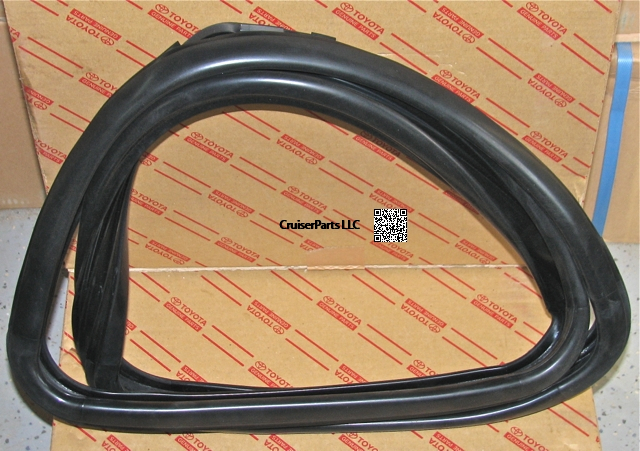 Rear Cargo Slide Window Rubber RH 80-Series And LX450