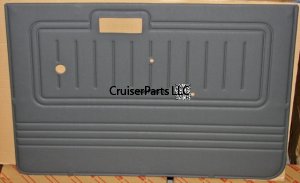Right Door Panel Gray Vinyl 4x series 75-85