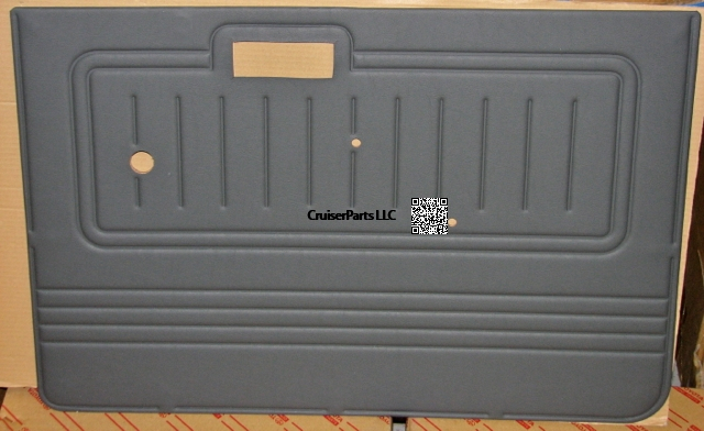 Right Door Panel Gray Vinyl 4x series 75-85