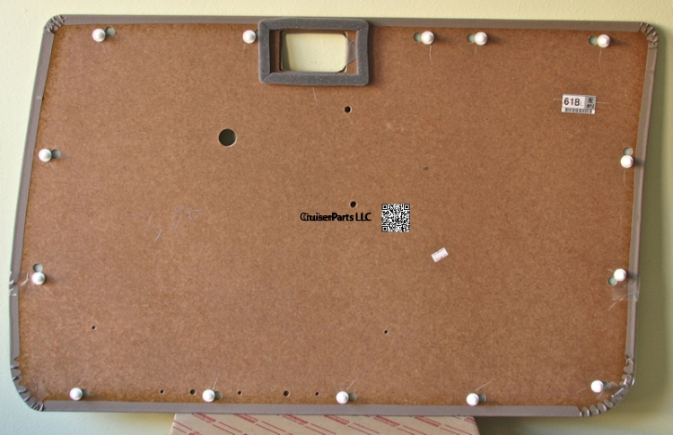 Modal Additional Images for Front Door Panel Left 85-07 70 series GREY